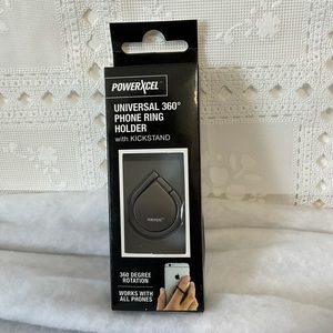 Phone ring and kickstand holder